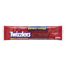 TWIZZLERS Twists Strawberry Flavored Extra Long Candy, 25 oz bag
