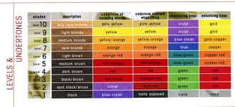 Hair Color Level Chart Lusual Com