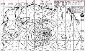 Ocean Weather Services The Use Of The 500 Mb Chart At Sea