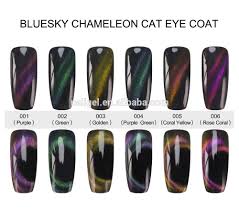 Bluesky New Arrival With Special Effects Chameleon Cat Eye Coat Gel Nail Polish View Nail Gel Bluesky Product Details From Guangzhou Bluesky