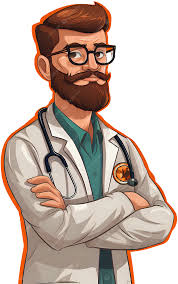 cartoon doctor character cartoon cute
