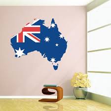 Australia Wall Vinyl Sticker Custom