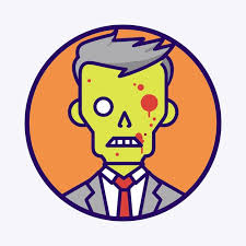 Premium Vector Macabre Undead Zombie Icon