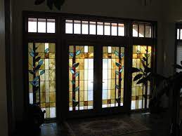 stained glass closet doors