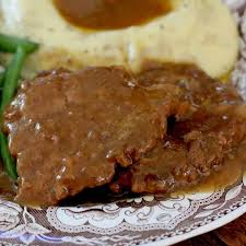 crock pot cubed steak and gravy video