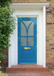 Modern Painted Wooden Front Door