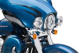 Custom Auxiliary Lighting Kit Chrome 67800367 Ornaments Front Touring Parts Accessories House Of Flames Harley Davidson