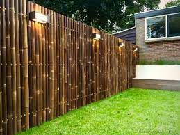 Black Bamboo Fence Sold In 8 Foot