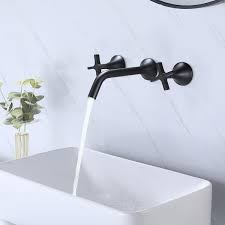 Wall Mount Bathroom Vanity Sink Faucet