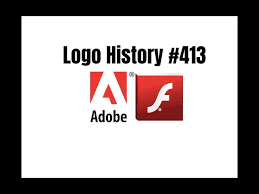 logo history 413 adobe adobe flash