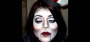 halloween ventriloquist dummy look