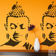 Buddha Stencil Home Wall Decor Art