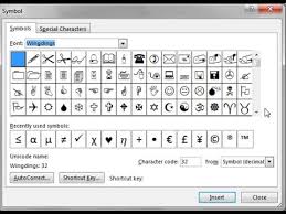 Insert A Symbol Or Special Character In Word