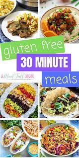 30 minute gluten free dinner recipes