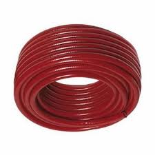 Red Pvc Nylon Braided Hose Size