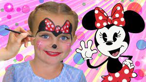 minnie mouse face paint wigglepop