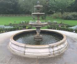 3 Tiered Edwardian Fountain With Large