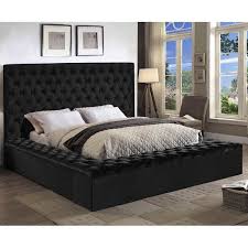 Upholstered Platform Bed Luxurious