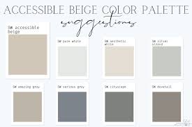 sherwin williams accessible beige
