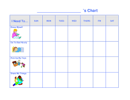 Printable Preschool Behavior Chart Templates At