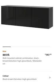 Besta Wall Mounted Cabinet Tv Bench