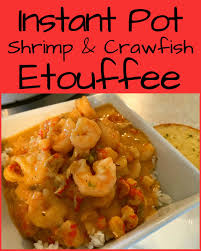 easy instant pot shrimp and crawfish