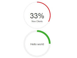 Animated Circle Progress Bar With Jquery And Svg