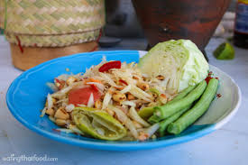 thai green papaya salad recipe ส มตำ
