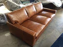 Braxton Leather Sofa Custom