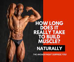 build muscle naturally