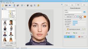 how to change background on id photos
