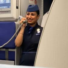 indigo air hostess delivers tearful