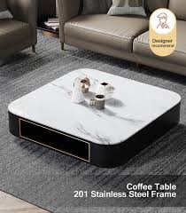 Guangzhou Coffee Table Set Solid Wood