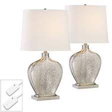 Axel Mercury Glass Lamps Set Of 2 With