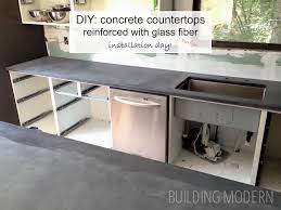 Kitchen Diy Concrete Countertops