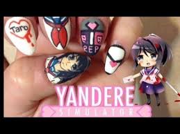 anime nail art you