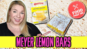 make krusteaz meyer lemon bar mix