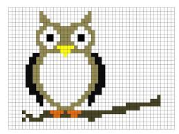 Owl Graph Cross Stitch Owl Knitting Charts Cross Stitch