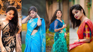 saree poses ideas for simple