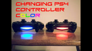 how to change dualshock 4 color how