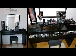 ikea malm vanity makeup table