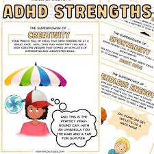 10 adhd strengths printable a
