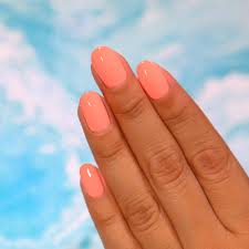 radiant neon peach studio color nail polish