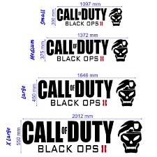 Call Of Duty Black Ops 2 Wall Stickers Decals