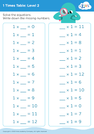 free advanced times tables worksheets