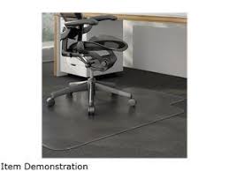 cleartex pvc rctglr chair mat hardfloor