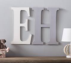 Large Harper Wall Letters Pottery