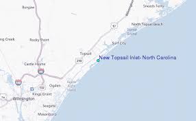 New Topsail Inlet North Carolina Tide Station Location Guide