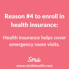 You can be ensured of protection against high emergency room expenses. Health Insurance Helps Pay For Emergency Room Visits Stride Blog