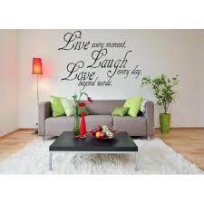 Bedight Live Laugh Love Vinyl Wall Art